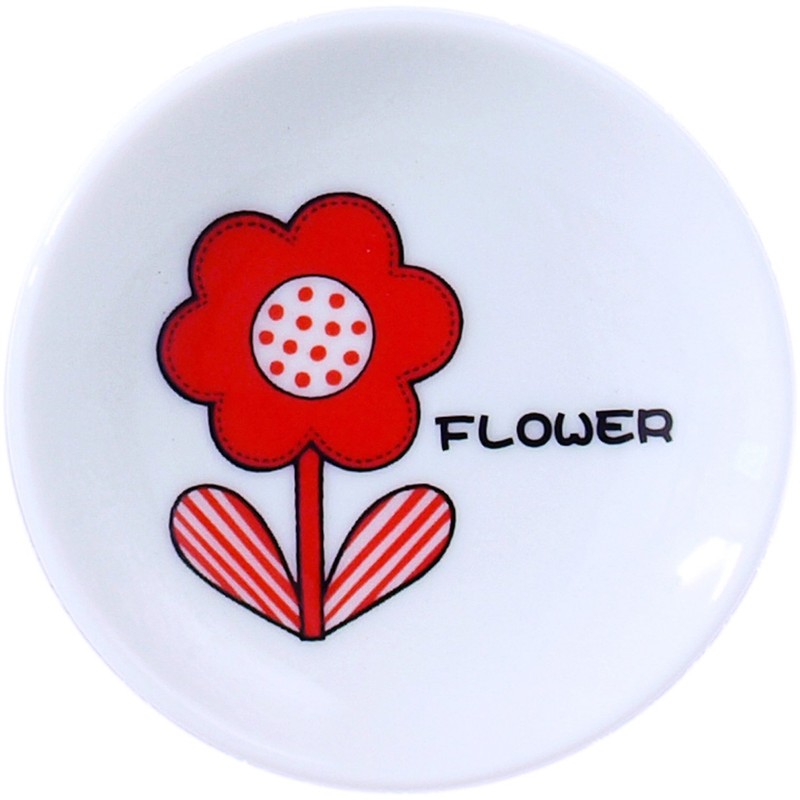 Rene Naido 700716 Flower Miniature Cup & Saucer, 0.7 fl