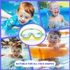 LYBHDAFA 2 Pack Swim Goggles for Kids 3-15 Years Old,