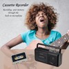 G Keni Portable Cassette Player Boombox AM/FM Radio Stereo, Casette