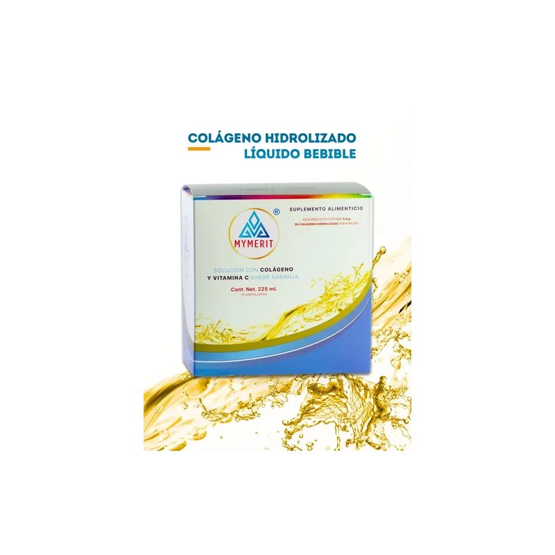 Mymerit Colágeno Hidrolizado Líquido-bebible 5,000 Mg