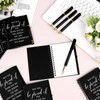 10Set Employee Appreciation Gifts A6 Kraft Notebook Journals and Motivational