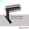 Heavy Duty Ladder Extender Pro & Stabilizer Adjustable Height 9.53"