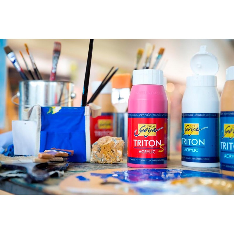 KREUL Solo Goya Triton S 17304 Acrylic Paint, Real Red,