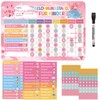 Children's Magnetic Reward Board, Magnetic Board with 52 Tasks Magnets