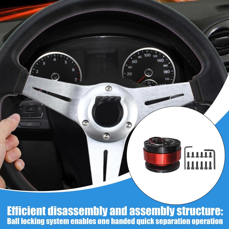 Quick Release Hub - Steering Wheel Quick Release Hub Adapter,Aluminum