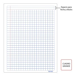 Cuadernos Cosidos Profesional Ferrini Libreta 100h 8 Pack Color Cuadro Grande