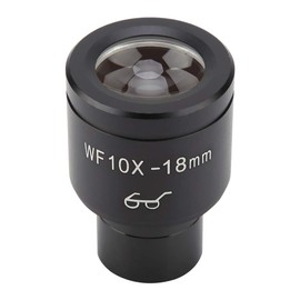 Microscope Eyepiece WF10X/18mm Biological Microscope Wide Angle Hight Eyepiont Eyepiece Lens