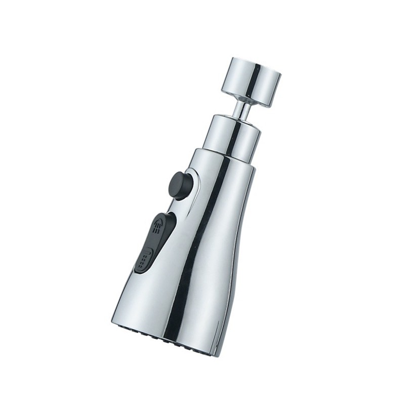 Swivel Universal Faucet Extender Swivel Head Metal Attachment Rotatable Faucet