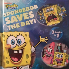 Spongebob Saves The Day 3 books in 1