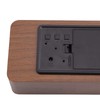 Alarm Clock Electronic Digital Wooden LED Large Display USB Alarm