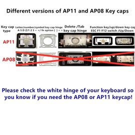 Replacement Individual AP11 Type Space bar Key Cap and Hinges for MacBook Pro Model A1425 A1502 A1398 for MacBook Air Model A1369/A1466 Keyboard to Replace The spacebar Keycap and Hinge