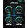 Glorider Small 6 Point Spline Lug Nuts Key Tuner Socket