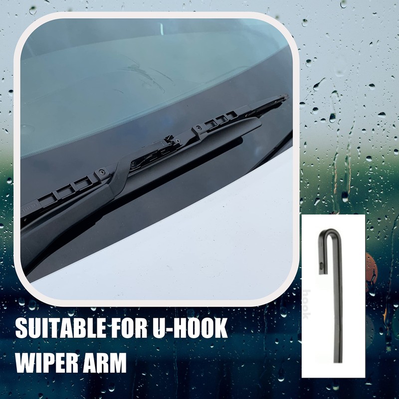 Heyner Exclusive Wiper Blades For Honda Civic 2014-onwards Spoiler Windscreen