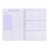 PATIKIL Weekly Goal Notebook A5 8.3 x 5.7" 52 Sheets
