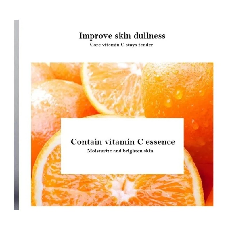 Concentrado Vitamina C Elimina Manchas Paño Ojeras 100% Natu Normal