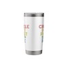 Crackle Night Forest Sleep Mode Stainless Steel Insulated Tumbler