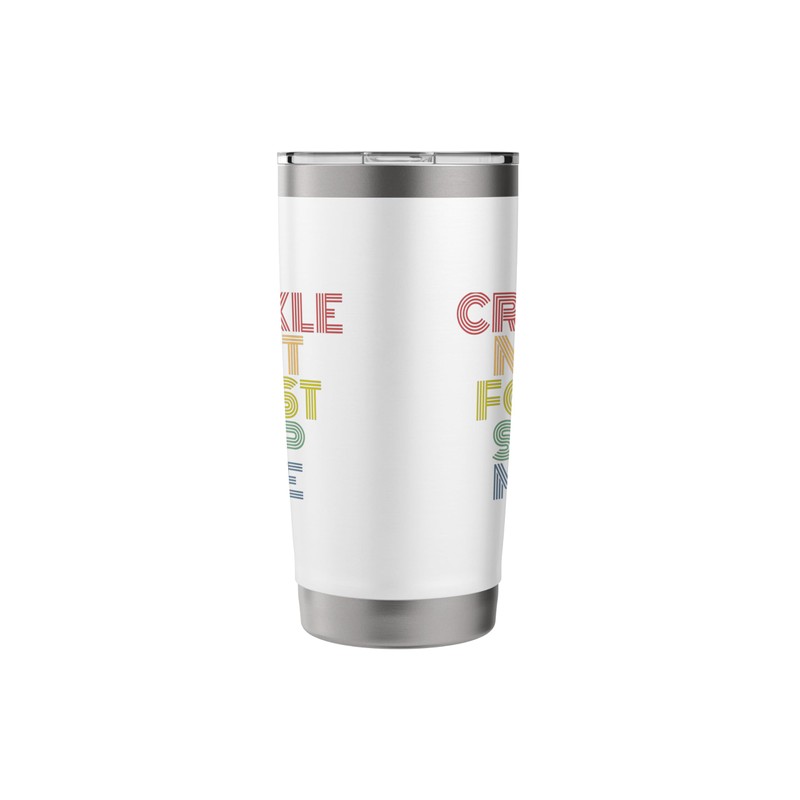 Crackle Night Forest Sleep Mode Stainless Steel Insulated Tumbler
