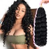 Gowit Pre Looped Deep Wave Crochet Hair 18 Inch 7