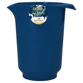 Birkmann 709041 Mixing and Serving Bowl, Dark Blue, 1 Litre