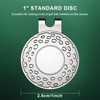 GHHJX Magnetic Golf Ball Marker Hat Clip Golf Ball Marker