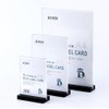 ECKEK 2 Pack Acrylic Sign Holder Menu Displays Double Sided