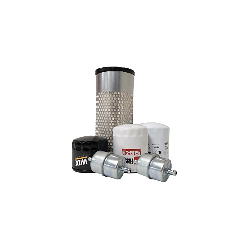 CFKIT Maintenance Filter Kit Compatible with/Kubota ZG327 PA-60