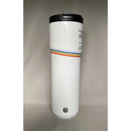 Starbucks White Vacuum Insulated Stainless Steel Tumbler 16 Oz 2020. NWT!