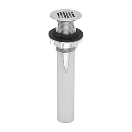 PF WaterWorks PF0727-CHDecoDRAINGrid Strainer Drain for Bathroom Vanity/Lavatory/Vessel/Sink, Plated ABS Body without OverflowChrome1Piece