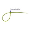 Volteck Cincho plástico verde 40 lb, 15 cm bolsa con