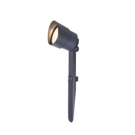 Explorer LED Ground Spike Light, Garden Spotlight with Ground Spike in Anthracite, Includes Removable Visor Cap and 1.5 m Cable with Plug, Pivoting Outdoor Lamp for Lighting Garden, Patio, and Yard,