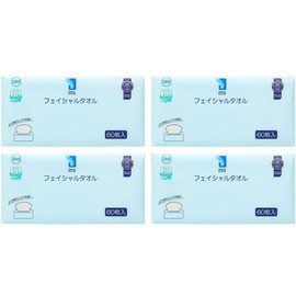Facial Towels, ITO Face Towels, Pack of 60, Sensitive Skin, Disposable Towels, For Roughness Prevention (4)