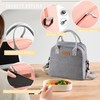 Insulated Lunch Bag with Shoulder Strap for Women and Men,