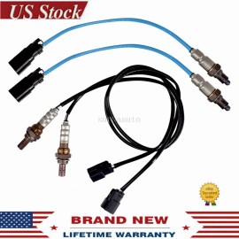 AUTO-NEW 4 Upstream+Downstream O2 Oxygen Sensor For 2013-2015 Ford Explorer 3.5L nonTurbo