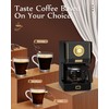 Amaste Coffee Maker, 25 Oz Drip Retro Style Coffee Machine