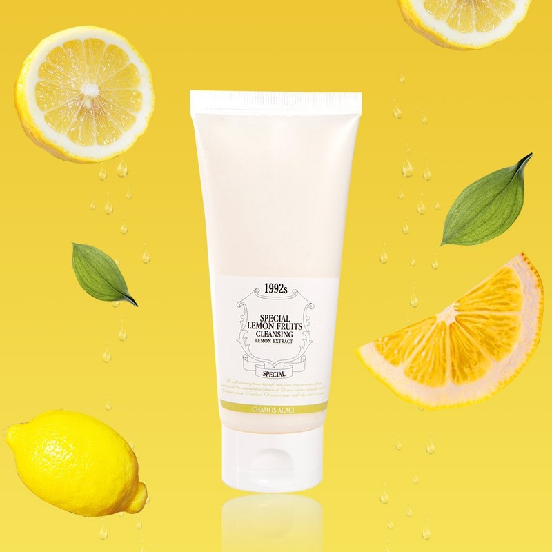 Chamos 1+1 Special Fruit Cleansing Foam 125ml Rich foam pore