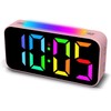 Alarm Clocks for Bedrooms Heavy Sleepers, Digital Clock with Night