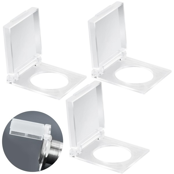 3PCS 19mm Push Button Switch Cap Diamond Art Light Pad