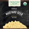 Frontier Mustard Seed, Yellow Mustard Powder Certified Organic, 16 Ounce