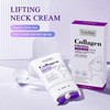 Sadoer Neck Collagen Cream with Roller,Lift Neck Firming Creams,Anti-Aging Neck