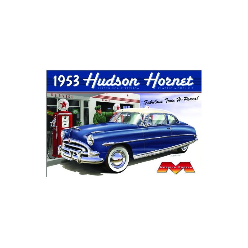 1953 Hudson Hornet (Plastic model kit)