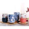 WHJY 10oz Transitional Chinese/Japanese style Handle-less Ceramic Tea cups teacup,