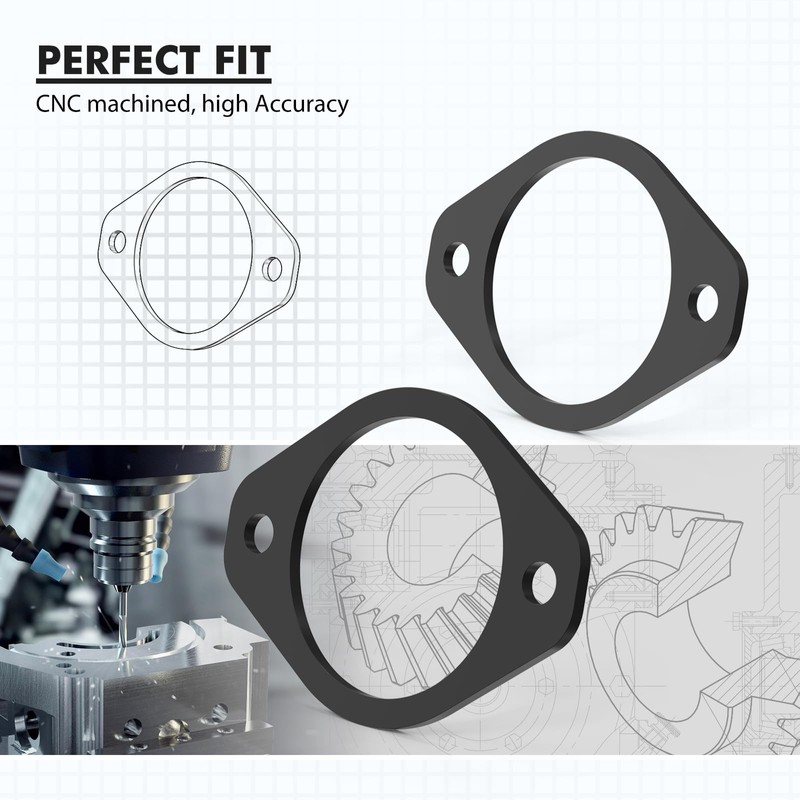 Bevinsee Rear Strut Tower Shock Mount Reinforcement Compatible with E30