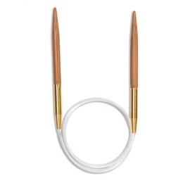 Artze Wall Art Circular Knitting Needles, Bamboo, Beige, 40 cm x 2.75 mm