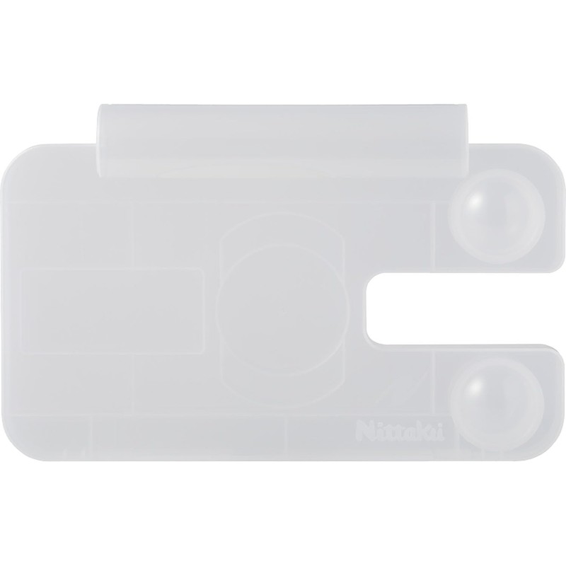 Nittaku 09BK/BL Racquet Case, Color Logo Case, 09BK/BL