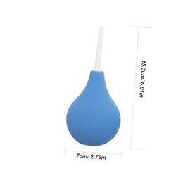 ORFOFE 2pcs Portable Ear Washing Squeeze Bulb Comfortable Ear Cleaning Tool for Adults Boy Girl Small Medium Gentle Wax Removal and Multi-Purpose Cleaning