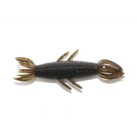 Imakatsu Flush Shrimp 3 Inch (Ecology) #S-14 Green Pumpkin Pepper