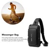 Password Sling Backpack Anti Theft Multifunctional Cycling Chest Bag for