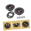 Mipcase 2pcs Speaker Box Terminal Connector Gold Plated Way Speaker