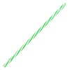 Sunshine Mason Co. Plastic Reusable Drinking Straws 6 Pieces, Green