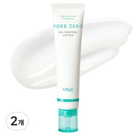 OBge Pore Zero Oil Control Lotion, 70ml, 2pcs / OBge 포어 제로 오일 컨트롤 로션, 70ml, 2개